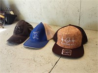 Like New Otto Snapback & 2 Other Hats