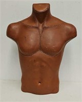 Life Size Leather Male Torso Manneqiun by Fusion