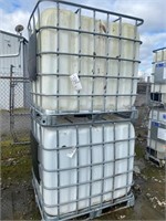 250 gallon tanks in alum. cage,3' X 3',2 pcs