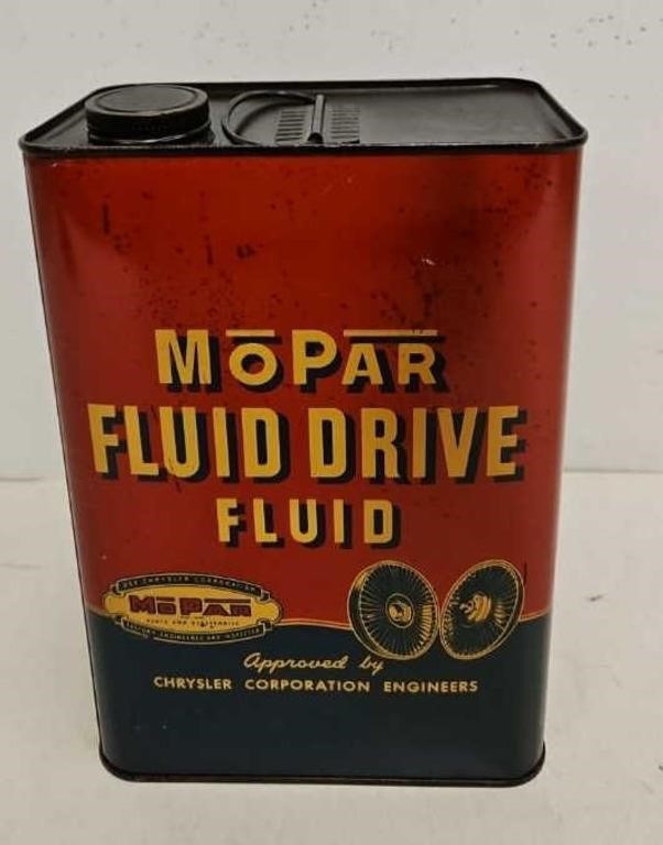 Vintage Mopar "Fluid Drive" Fluid 1 Gal Can