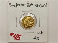 2014 Colorado Gold Prospector Coin 1/10oz