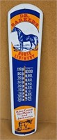 Dr Parker Horse Liniment Adv. Thermometer