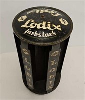 Lodix Shoe Polish Metal Swivel Display Stand