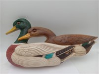 Vintage Duck Wall Decor, Feathers