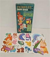 1964 Whitman Pebbles & Bam-Bam Cut-Out Dolls