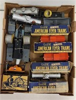 (11) Vintage American Flyer S-Gauge Train Cars