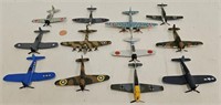 Aviation - (12) Asst 1:72 Die Cast WWII Aircraft