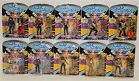 (10 ) 1992 Star Trek TNG 5" Action Figures (MOC)