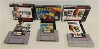 (3) Super Nintendo Games w/Orig Boxes & Phamplets