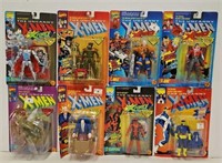 (8) Diff 1992&93 "The Uncanny X-Men Action Figures