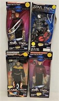 (4)1994-95 Star Trek 12" Action Figures