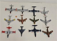 Aviation  - (12) Asst 1:72 WWII Die Cast Aircraft