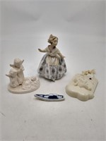 Mixed Porcelian Figurines Lot-Snowbabies/Gobel