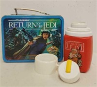 1983 Return of the Jedi Steel Lunchbox & Thermos