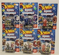 (6) Asst 1994 Toy Biz X-Men Action Figures