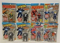 (8) Toy Biz Marvel Super Heroes Action Figures