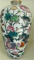 60 - ASIAN PORCELAIN VASE 23"T