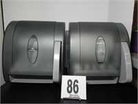 (2) Georgia Pacific Paper Towel Dispensers w/
