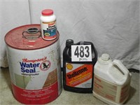 Misc. Chemicals incl. 2-1/2 Gal Thompson