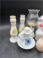 Assorted Vtg Avon Decanters and Such