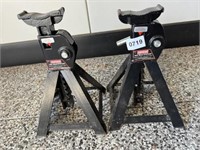 Group: Pair of Craftsman Jack Stands