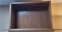 U - WOODEN BOX / SHELF 30.5X61" (L1)