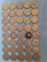 1905 Liberty nickels; 40 count