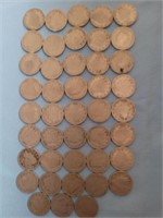 1911 Liberty nickels; 43 count