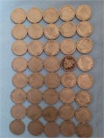 1911 Liberty nickels; 40 count