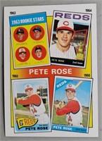 1986 TOPPS PETE ROSE 1963-1966 CARD