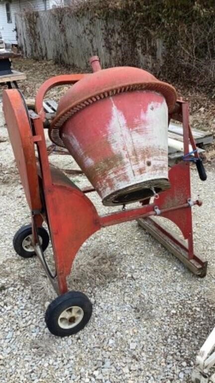 Concrete Mixer No Motor 
Location Edinburg IL