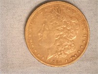 1884 O Morgan Silver Dollar