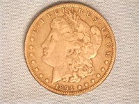 1894 O Morgan Silver Dollar