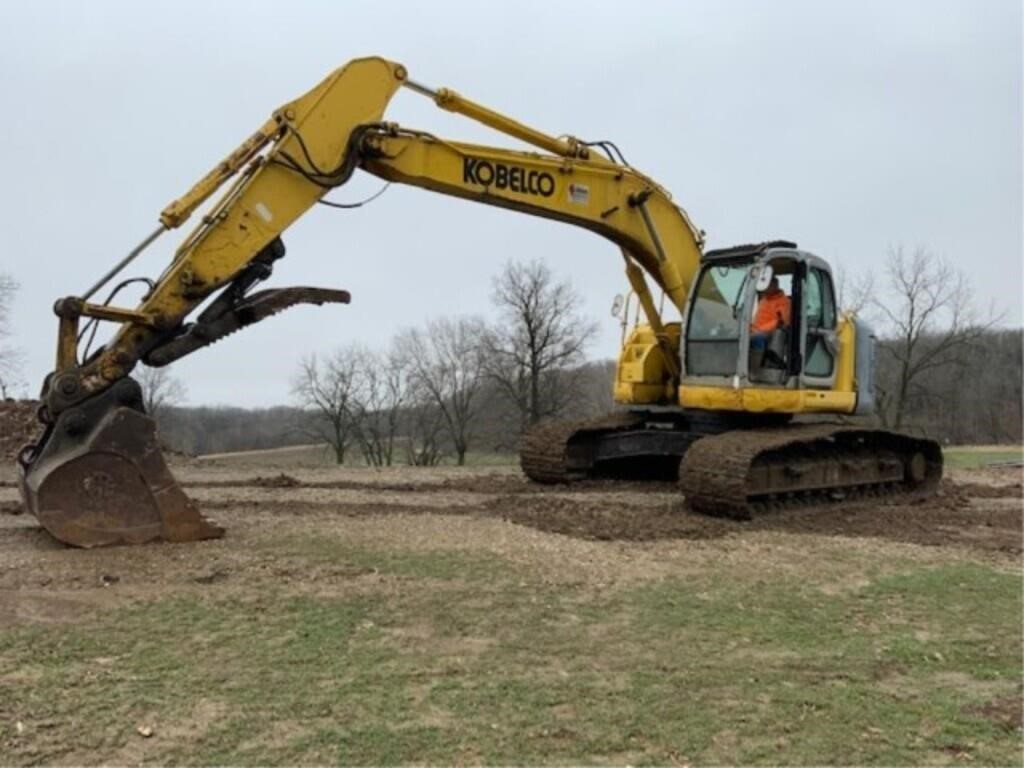 ?2008 Kobelco 235 SRLC Excavator, 8,210 hrs.,