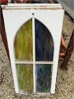Stained Glass Window, old, some might need a litt