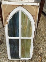 Stained Glass Window, old, some might need a littl