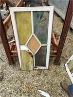 Stained Glass Window, old, some might need a littl