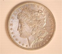 1884 Morgan Silver Dollar