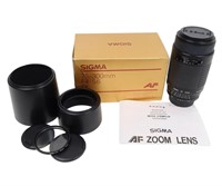 SIGMA DL ZOOM 75-300 LENS AND MORE