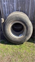 Dunlop Tires & Rims, 10.00-R20, (3),