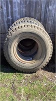 Firestone Tires & Rims, 10.00-20, (3),