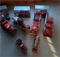 Collectable toy fire engines