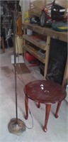 Old standing lamp hanger