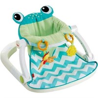 Fisher-Price Sit-Me-Up, 2 Toys, Citrus Frog