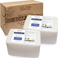 10 LB Velona Goats Milk Soap Base | Melt, Pour