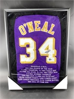 Shaquille O'Neal signed LA Lakers jersey with Beck