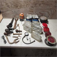 *Donated* Vehicle Lights, Antique Wrenches, Etc