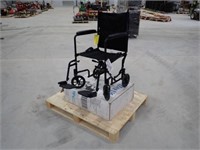Ezee Life Foldable Wheelchair