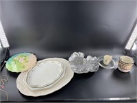 Assorted platers and dishes