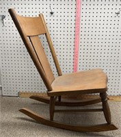 Child’s rocking chair. Made from full sized